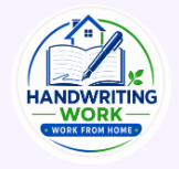 Handwriting Work From Home logo